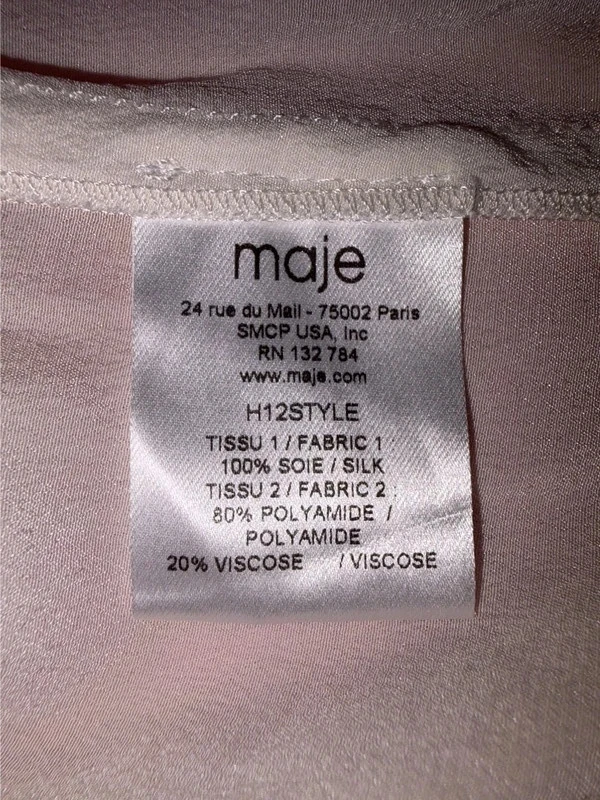 Top feminino Maje tamanho 38/40 – photo 6
